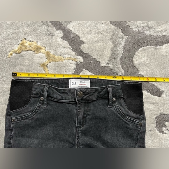 Gap Maternity Inset Panel Skinny Jeans - Picture 6 of 7